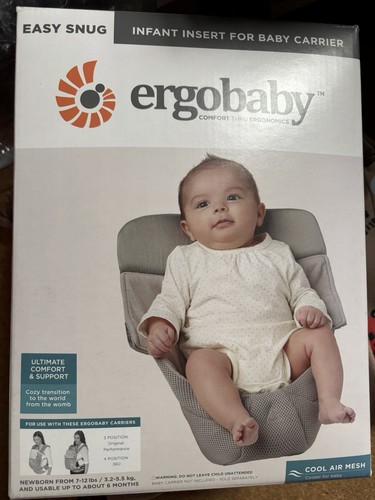 Ergobaby infant insert cool - ergobaby,